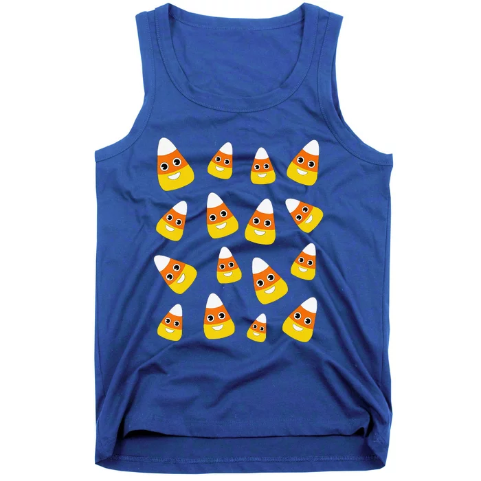 Cute Halloween Candy Corn Costume Candies Tank Top