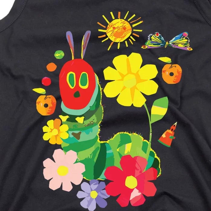 Cute Hungry Caterpillar Transformation Back To School Book Tank Top