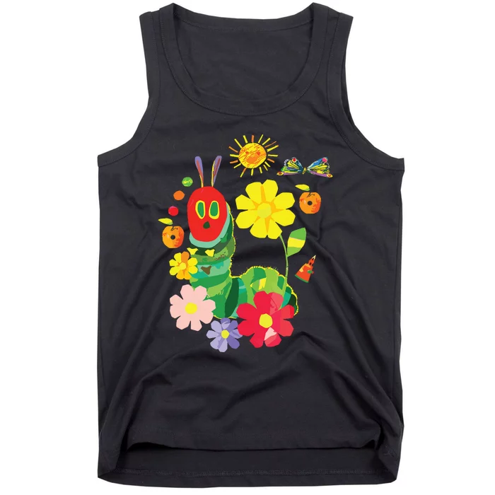 Cute Hungry Caterpillar Transformation Back To School Book Tank Top