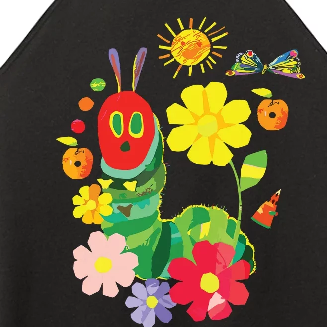 Cute Hungry Caterpillar Transformation Back To School Book Women’s Perfect Tri Rocker Tank