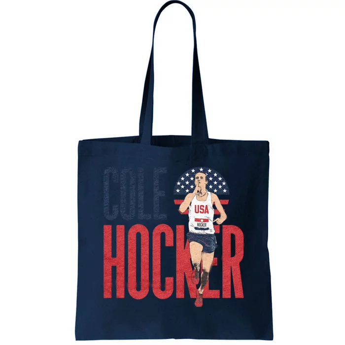 Cole Hocker Tote Bag