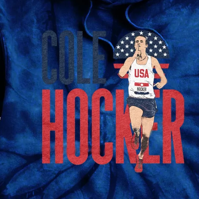 Cole Hocker Tie Dye Hoodie