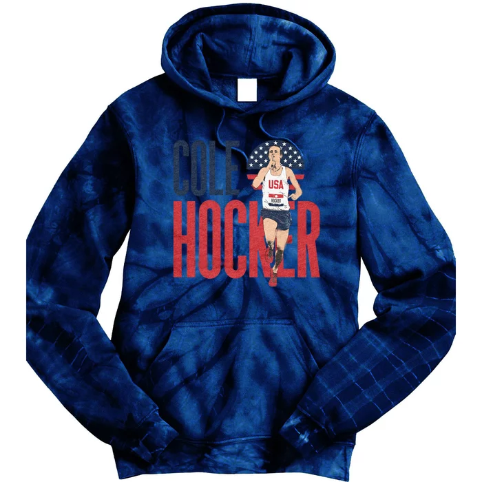 Cole Hocker Tie Dye Hoodie