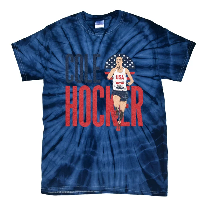 Cole Hocker Tie-Dye T-Shirt