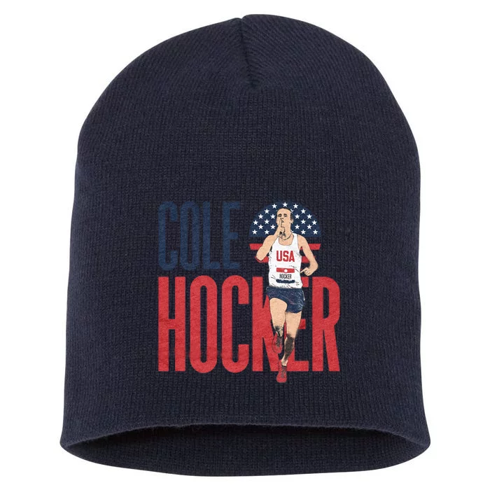 Cole Hocker Short Acrylic Beanie