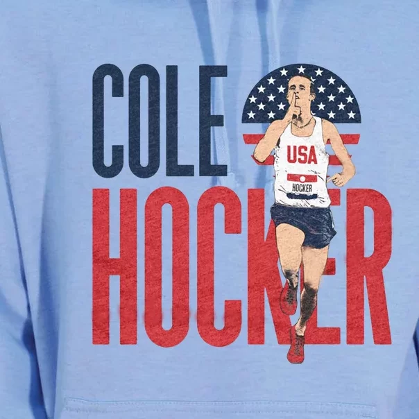 Cole Hocker Unisex Surf Hoodie