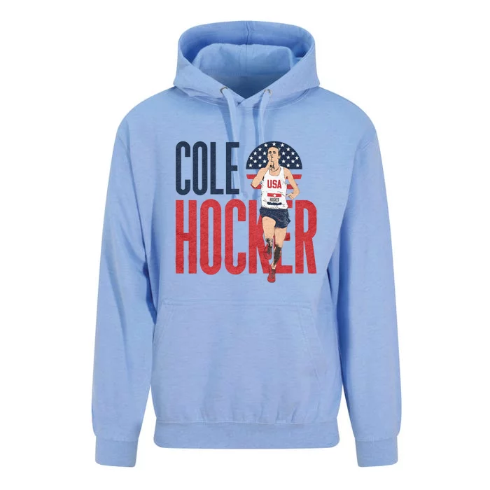 Cole Hocker Unisex Surf Hoodie