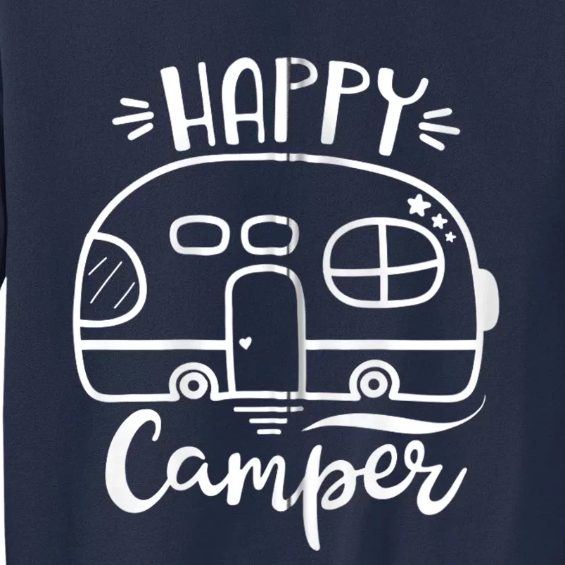 Cute Happy Camper graphics for wo or  Zip Hoodie Sweatshirt