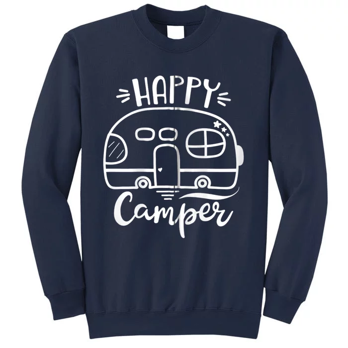 Cute Happy Camper graphics for wo or  Zip Hoodie Sweatshirt