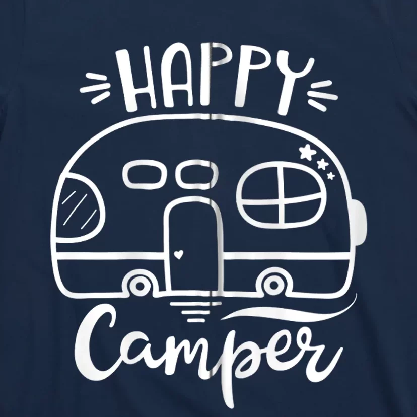 Cute Happy Camper graphics for wo or  Zip Hoodie T-Shirt