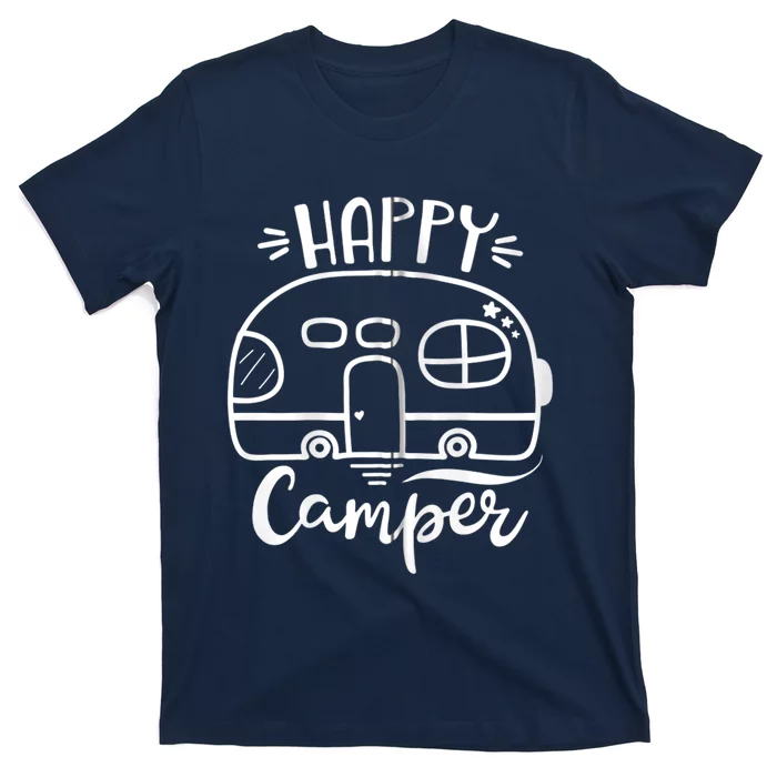 Cute Happy Camper graphics for wo or  Zip Hoodie T-Shirt