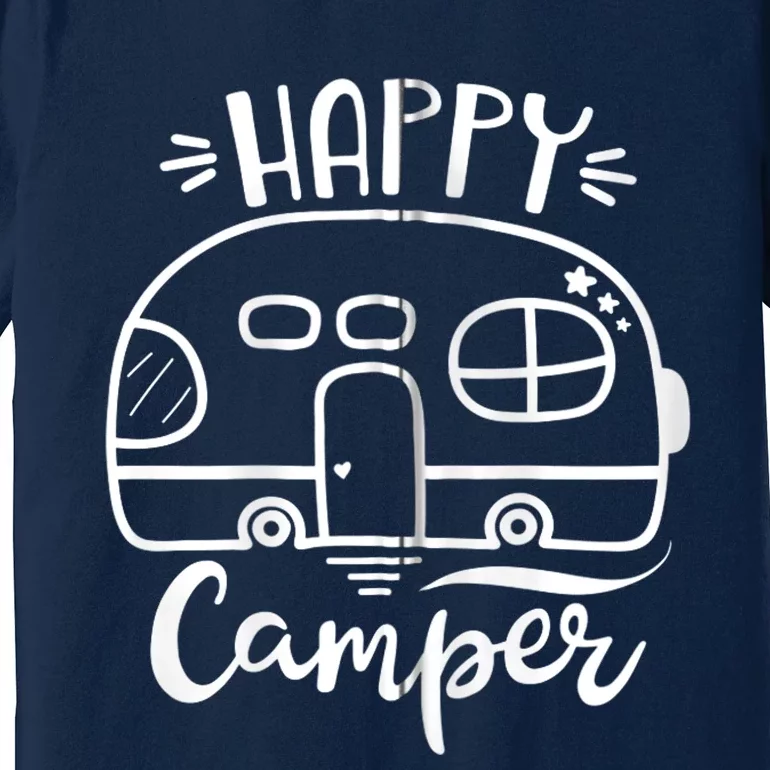 Cute Happy Camper graphics for wo or  Zip Hoodie Premium T-Shirt