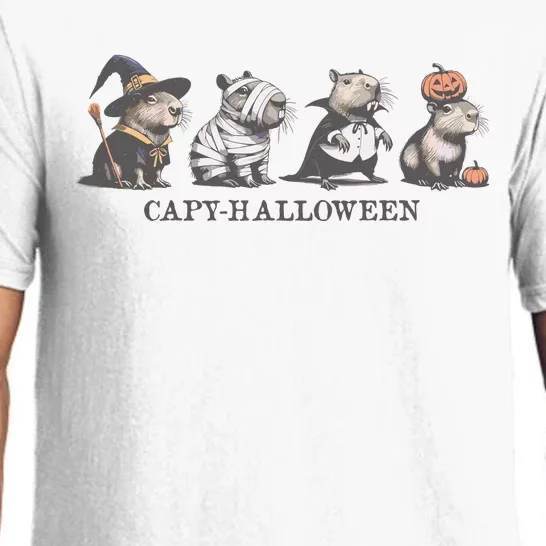 Capybara Halloween Pajama Set