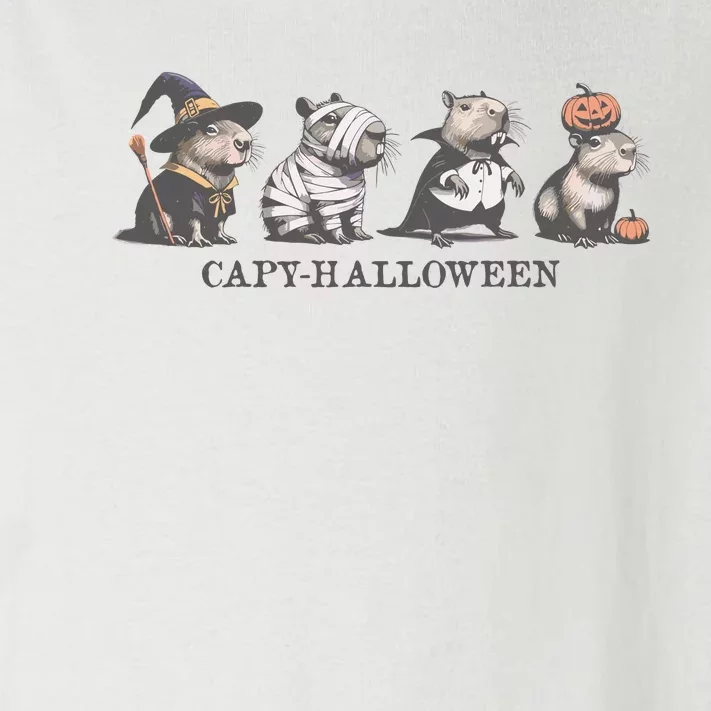 Capybara Halloween Toddler Long Sleeve Shirt