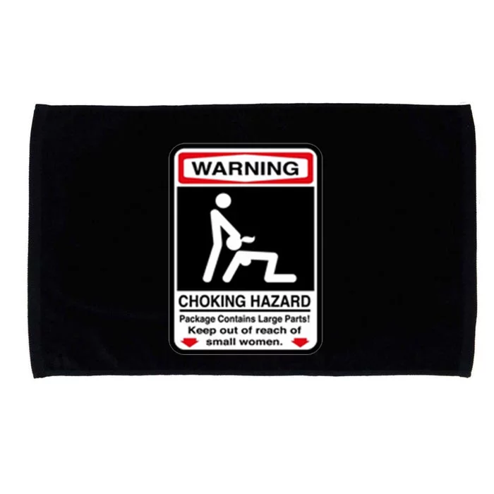 Choking Hazard Microfiber Hand Towel