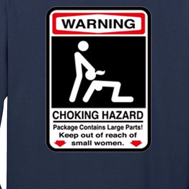 Choking Hazard Tall Long Sleeve T-Shirt