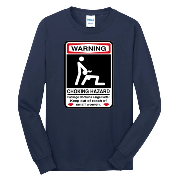 Choking Hazard Tall Long Sleeve T-Shirt