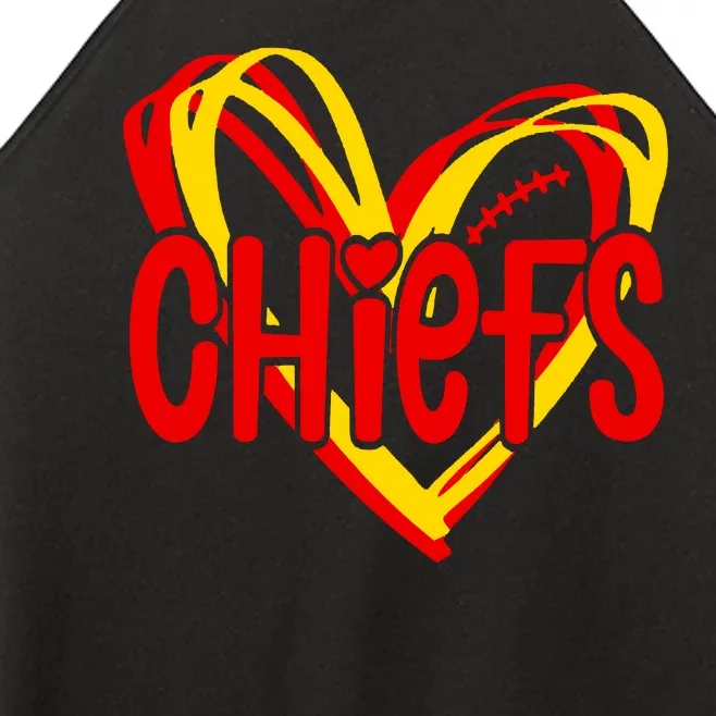 Chiefs Heart Women’s Perfect Tri Rocker Tank