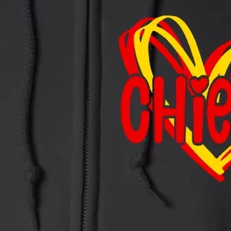 Chiefs Heart Full Zip Hoodie