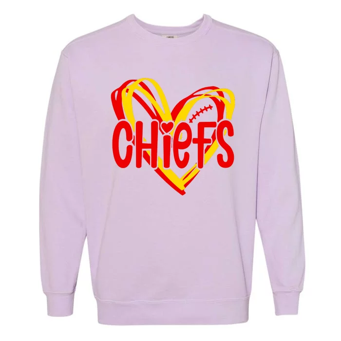 Chiefs Heart Garment-Dyed Sweatshirt