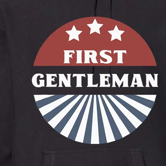 Couples Halloween Costume First Gentleman Premium Hoodie