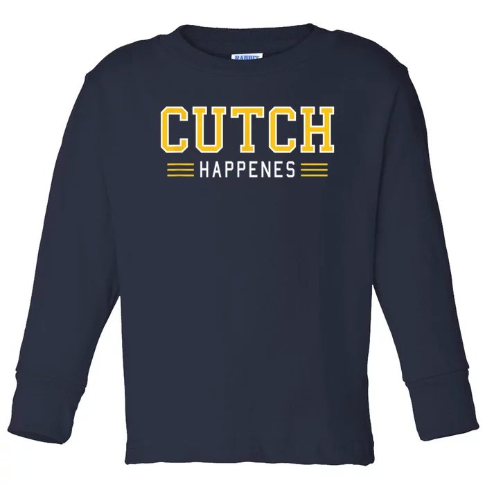 Cutch Happens Toddler Long Sleeve Shirt