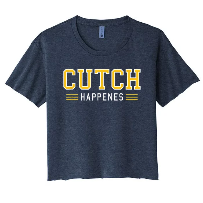 Cutch Happens Women's Crop Top Tee