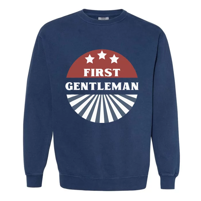 Couples Halloween Costume First Gentleman Garment-Dyed Sweatshirt