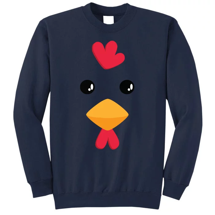 Chicken Halloween Costume Tall Sweatshirt