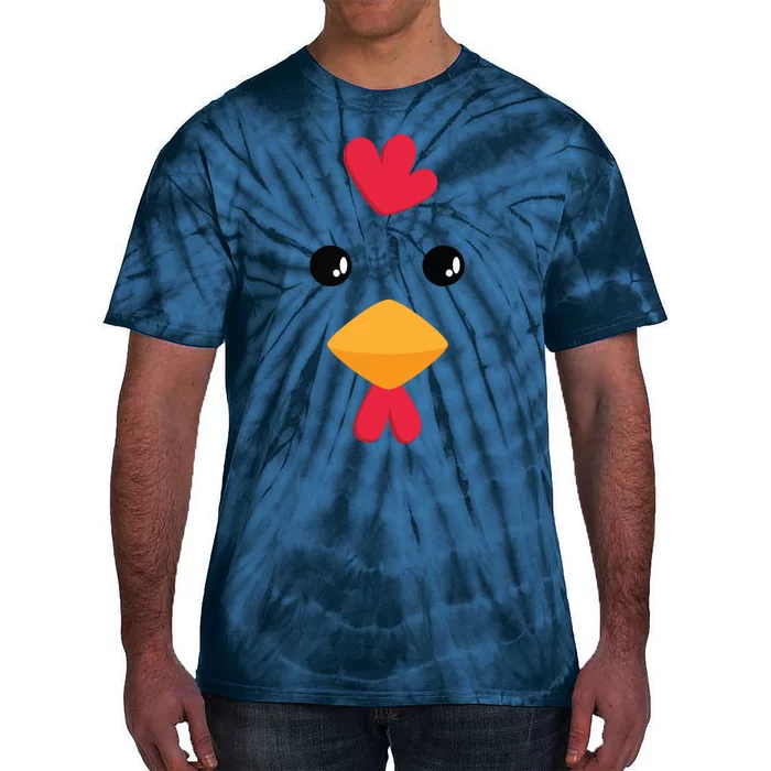 Chicken Halloween Costume Tie-Dye T-Shirt