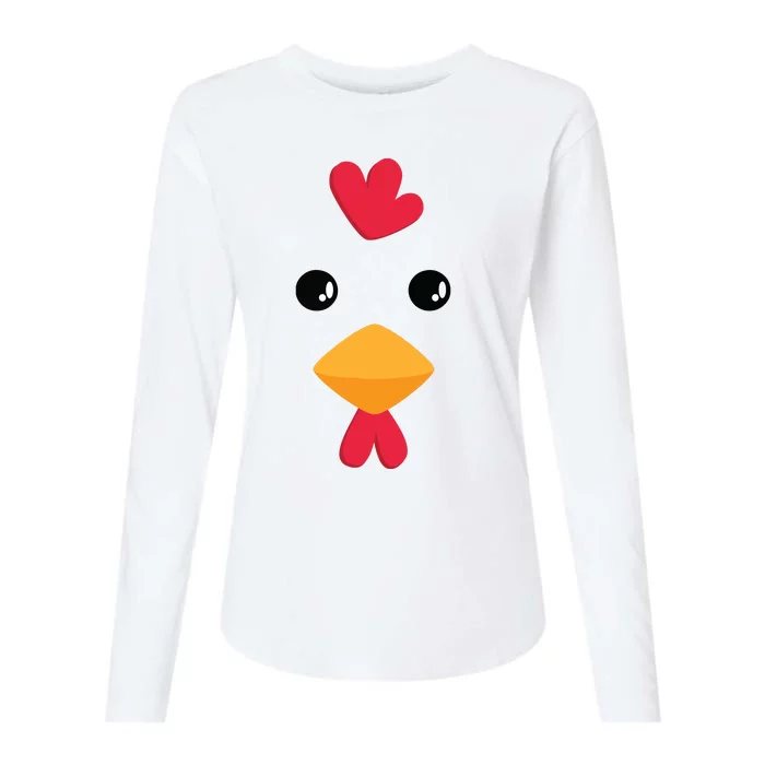 Chicken Halloween Costume Womens Cotton Relaxed Long Sleeve T-Shirt