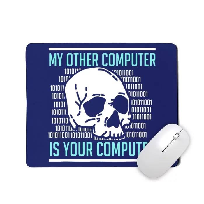 Cyber Hacker Computer Security Expert Cybersecurity Mousepad