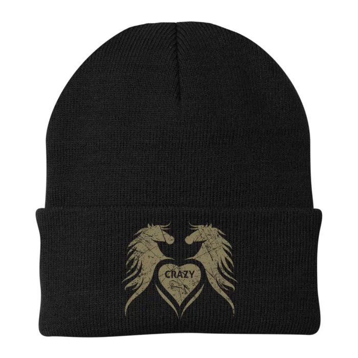 Crazy Horse Knit Cap Winter Beanie