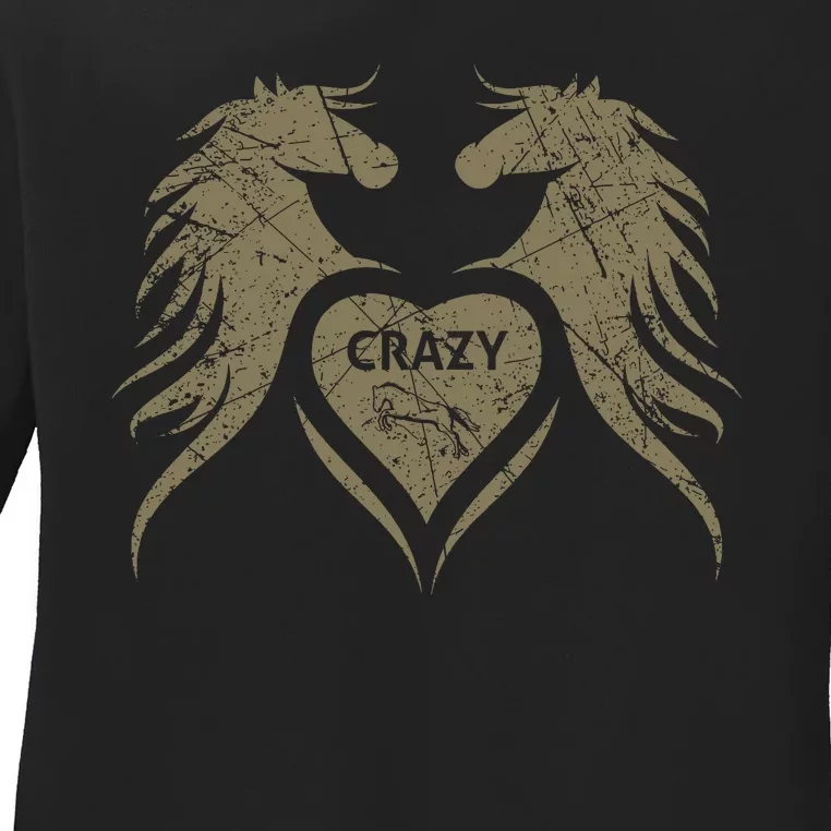 Crazy Horse Ladies Long Sleeve Shirt