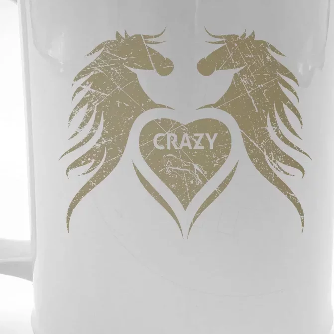 Crazy Horse Front & Back Beer Stein