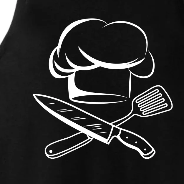 Chef Hat Culinary Sous Chef Cuisine Kitchen Chief Cook Tools Ladies Tri-Blend Wicking Tank