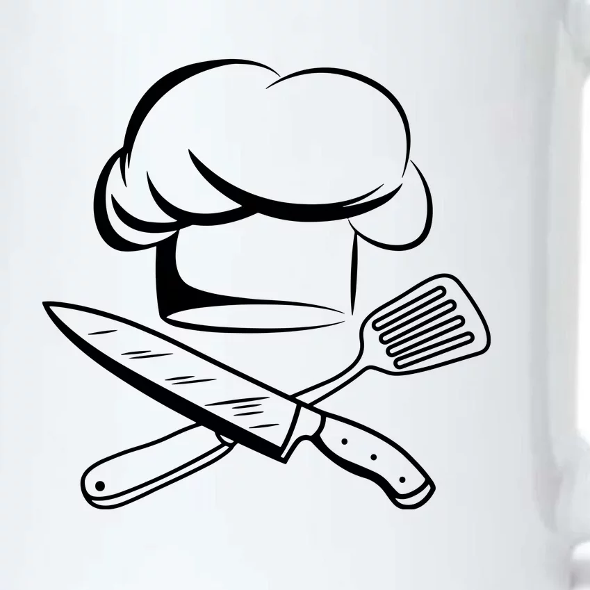 Chef Hat Culinary Sous Chef Cuisine Kitchen Chief Cook Tools Black Color Changing Mug