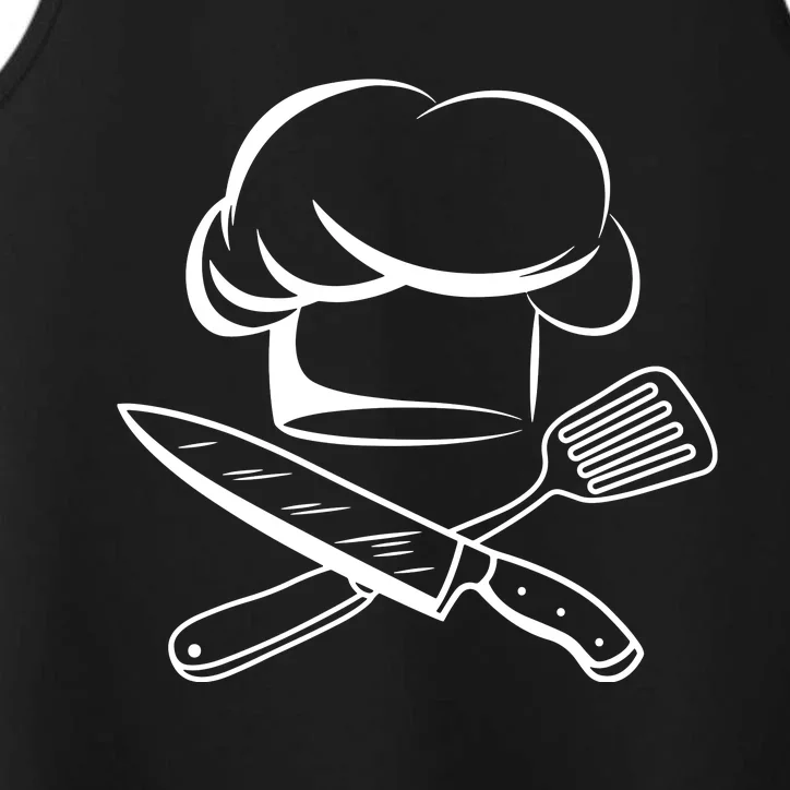 Chef Hat Culinary Sous Chef Cuisine Kitchen Chief Cook Tools Performance Tank