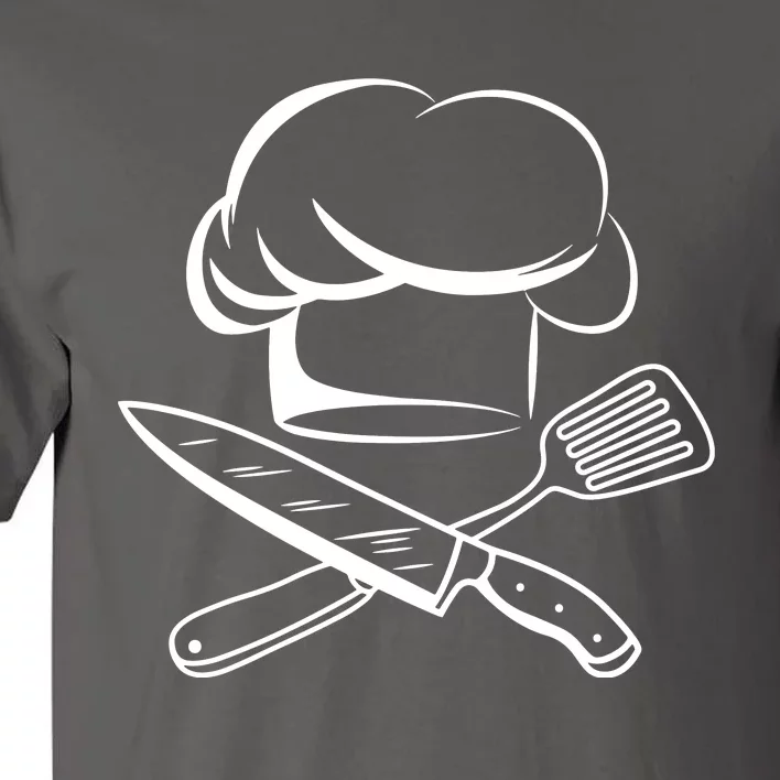 Chef Hat Culinary Sous Chef Cuisine Kitchen Chief Cook Tools Tall T-Shirt