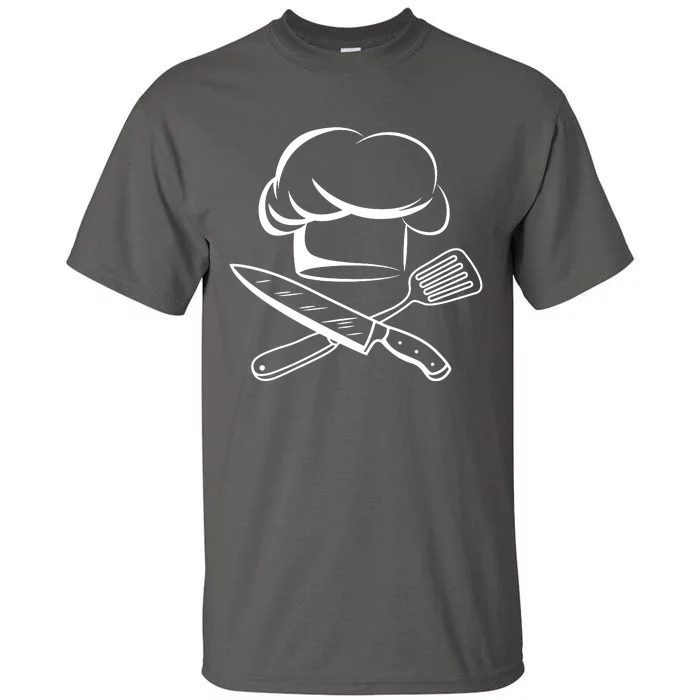 Chef Hat Culinary Sous Chef Cuisine Kitchen Chief Cook Tools Tall T-Shirt