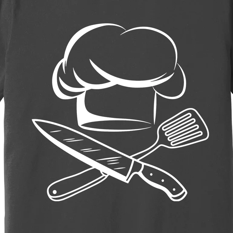 Chef Hat Culinary Sous Chef Cuisine Kitchen Chief Cook Tools Premium T-Shirt