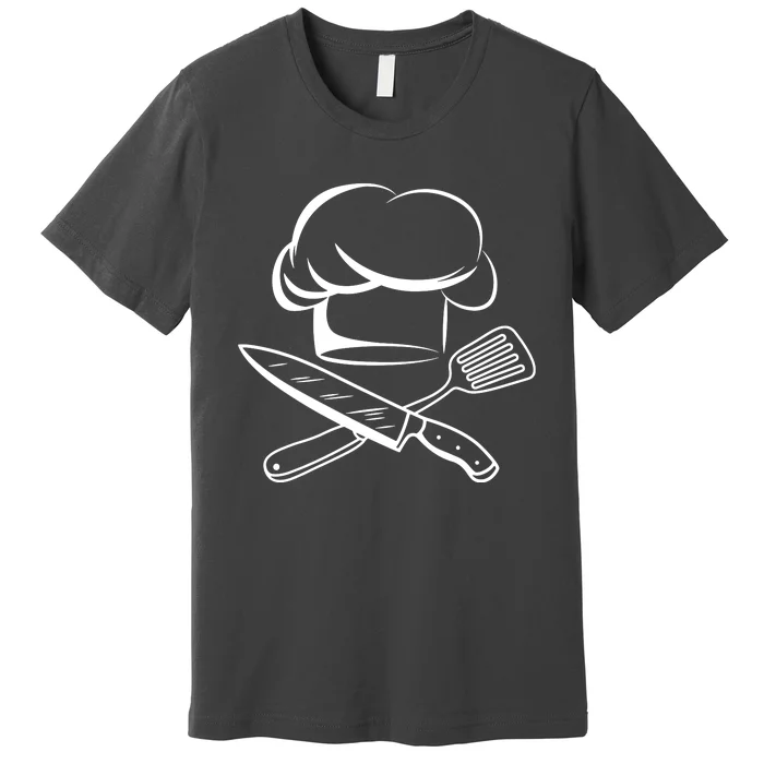 Chef Hat Culinary Sous Chef Cuisine Kitchen Chief Cook Tools Premium T-Shirt