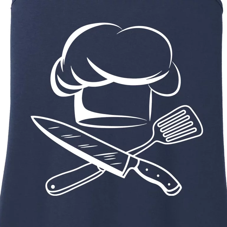 Chef Hat Culinary Sous Chef Cuisine Kitchen Chief Cook Tools Ladies Essential Tank