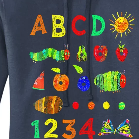 Cute Hungry Caterpillar Transformation Back To School Women's Pullover Hoodie