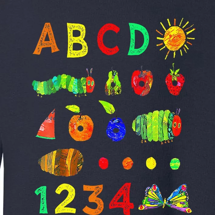 Cute Hungry Caterpillar Transformation Back To School Toddler Sweatshirt