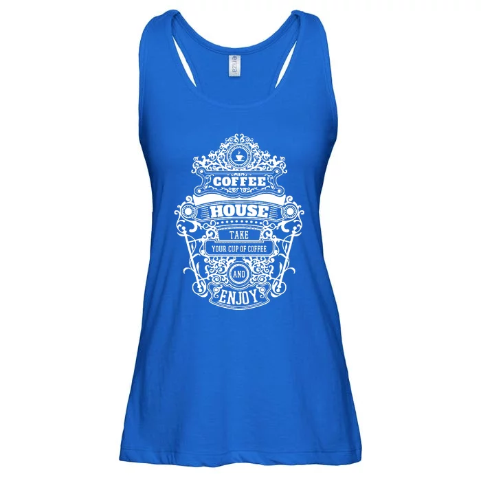 Coffee House Ladies Essential Flowy Tank