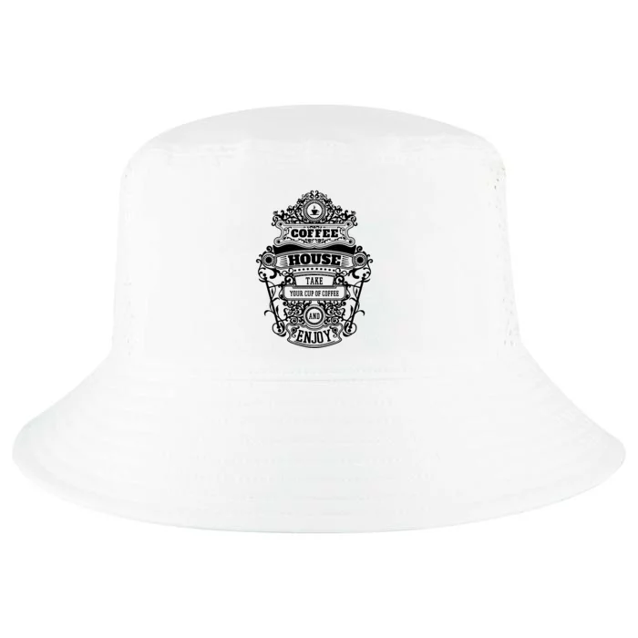 Coffee House Cool Comfort Performance Bucket Hat