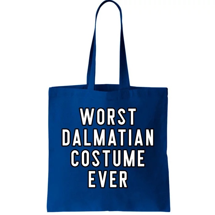 Couples Halloween Costume Gift Worst Dalmatian Costume Ever Gift Tote Bag