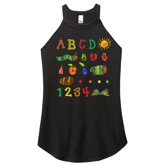 Cute Hungry Caterpillar Transformation Back To School Women’s Perfect Tri Rocker Tank