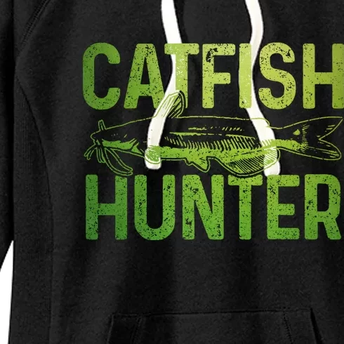 Catfish Hunter Catfishing Fishing Fisherman Gift Women's Fleece Hoodie